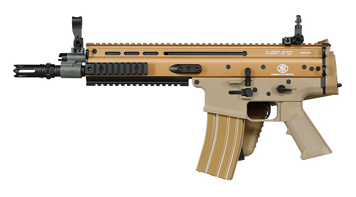 Cybergun FN Herstal SCAR-L Vollmetall Nylon-Version S-AEG 6mm BB Tan Bild 2