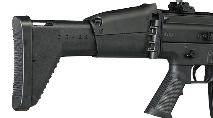 Cybergun FN Herstal SCAR-L Vollmetall Nylon-Version S-AEG 6mm BB schwarz Bild 10