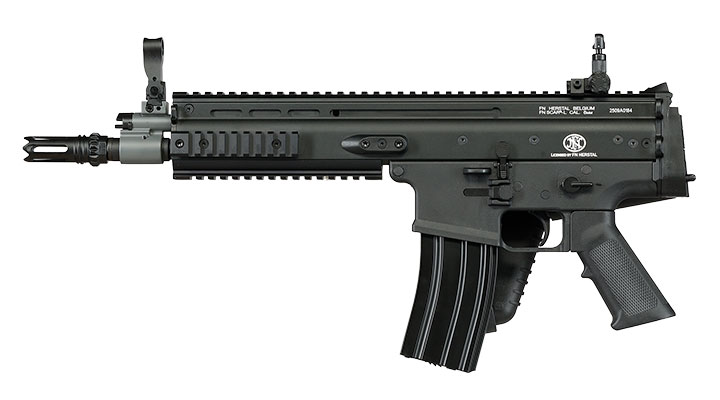 Cybergun FN Herstal SCAR-L Vollmetall Nylon-Version S-AEG 6mm BB schwarz Bild 2