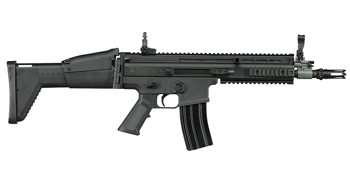 Cybergun FN Herstal SCAR-L Vollmetall Nylon-Version S-AEG 6mm BB schwarz Bild 3