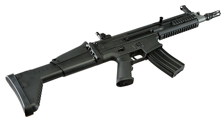 Cybergun FN Herstal SCAR-L Vollmetall Nylon-Version S-AEG 6mm BB schwarz Bild 6