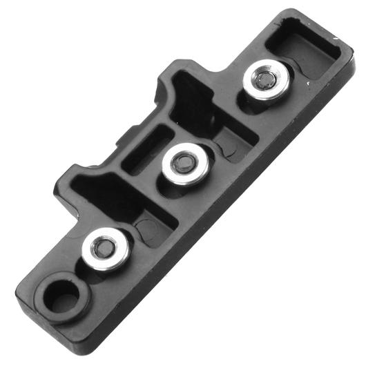 Ares KeyMod Aluminium 21mm 45 Grad Tactical Mount Octarms schwarz Bild 1