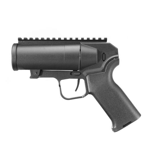 6mmProShop 40mm Airsoft Pocket Pistolen-Launcher Shorty-Version schwarz Bild 1