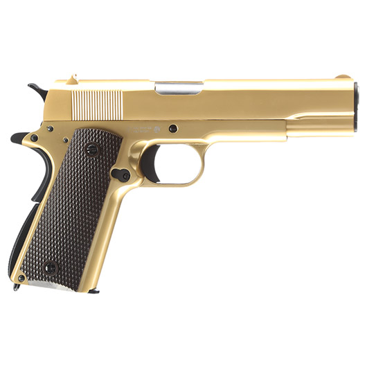 Wei-ETech M1911 Vollmetall GBB 6mm BB 24K Gold-Plated Edition Bild 3