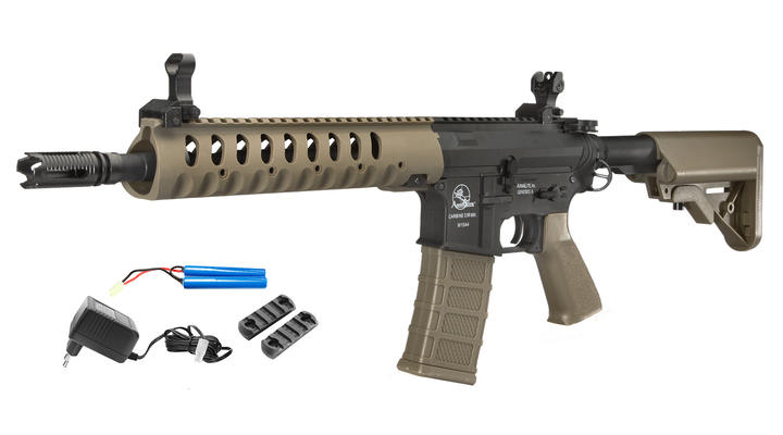 ASG Armalite M15A4 Light Tactical Carbine Sportline Komplettset S-AEG 6mm BB Tan