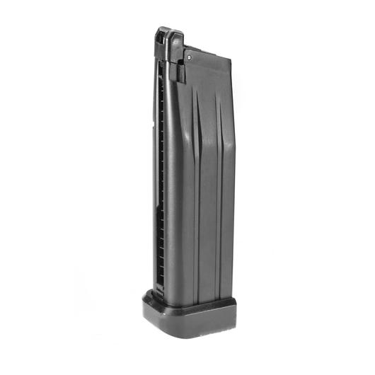 Wei-ETech Hi-Capa 3.8 / 4.3 / 5.1 / 5.2 / P14 Magazin 31 Schuss (CO2-Version) schwarz