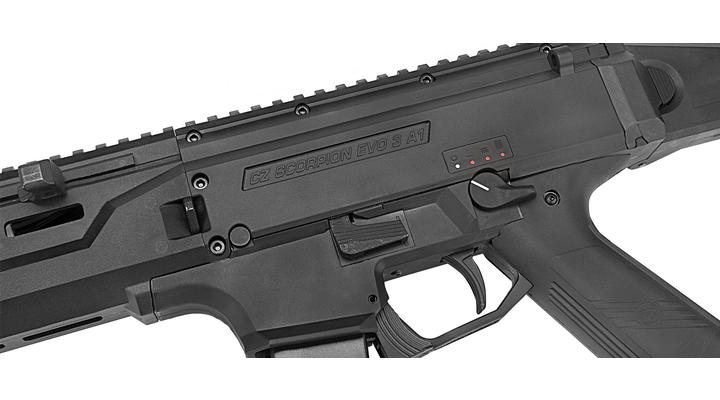 Versandrcklufer ASG CZ Scorpion EVO 3 - A1 B.E.T. Carbine S-AEG 6mm BB schwarz Bild 5