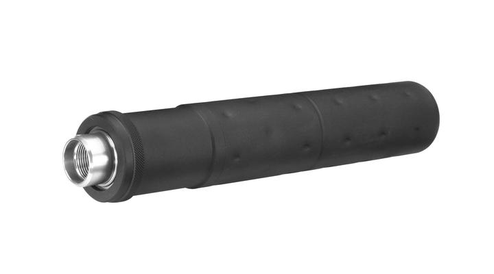 VFC MK23 OHG Aluminium Silencer inkl. 16mm+ / 14mm- Adapter schwarz Bild 1