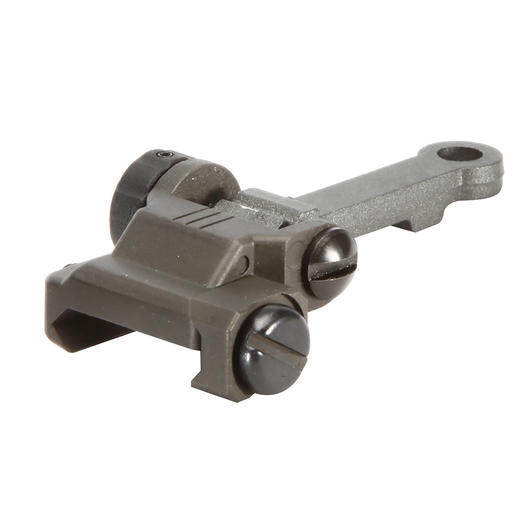 VFC K-Style 300M Flip-Up Rear Sight f. 21mm Schienen schwarz / grau Bild 2