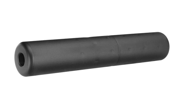 Crusader M5 K-Type Aluminium Silencer schwarz 14mm- Bild 1