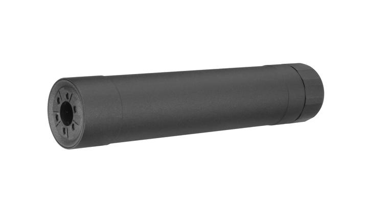 Crusader TR45S Aluminium Suppressor Silencer schwarz inkl. 16mm+ / 14mm- Adapter