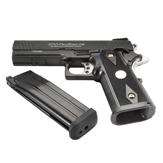 Wei-ETech Hi-Capa 4.3 Special Edition Vollmetall GBB 6mm BB schwarz Bild 4