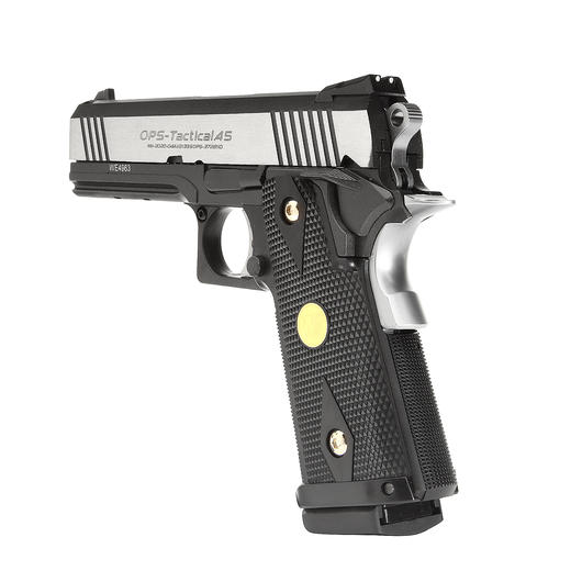 Wei-ETech Hi-Capa 4.3 Special Edition Vollmetall GBB 6mm BB silber Bild 3