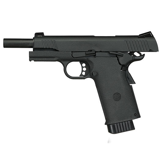 KJ Works KP-11 mit Metallschlitten CO2 BB 6mm BB schwarz Bild 4