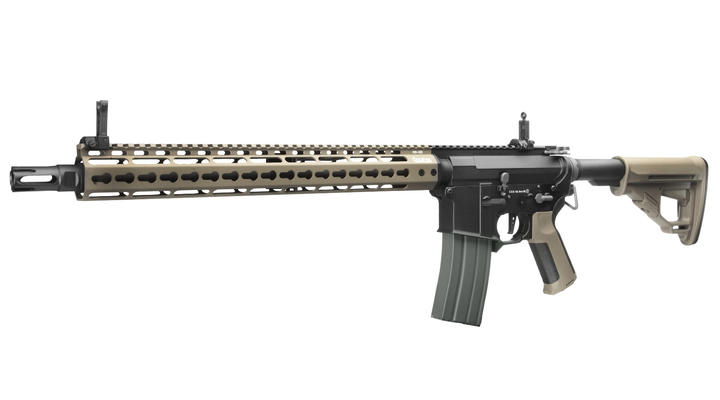 Ares Octarms X Amoeba M4-KM15 Pro Vollmetall EFCS-System Gen. 3 S-AEG 6mm BB Dark Earth