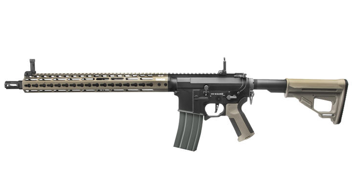 Ares Octarms X Amoeba M4-KM15 Pro Vollmetall EFCS-System Gen. 3 S-AEG 6mm BB Dark Earth Bild 1