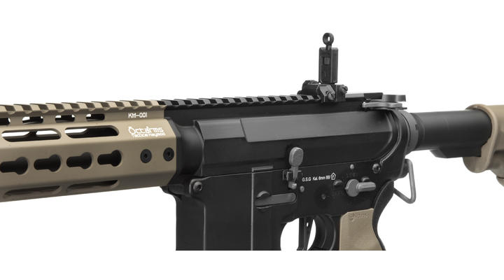 Ares Octarms X Amoeba M4-KM15 Pro Vollmetall EFCS-System Gen. 3 S-AEG 6mm BB Dark Earth Bild 5