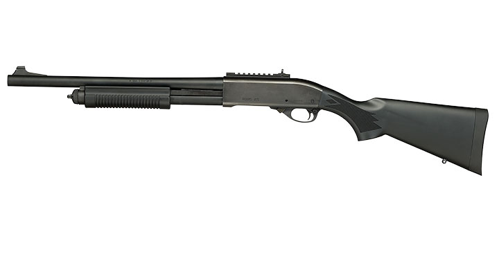 Tokyo Marui M870 Tactical Pump Action Gas Shotgun 6mm BB schwarz Bild 1