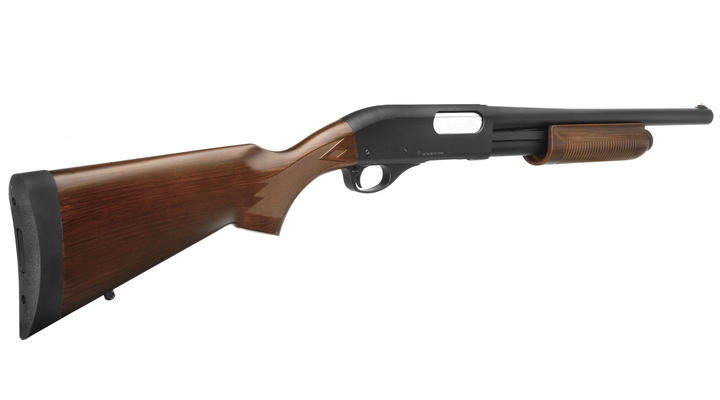 Tokyo Marui M870 Pump Action Gas Shotgun 6mm BB Wood-Style Bild 3