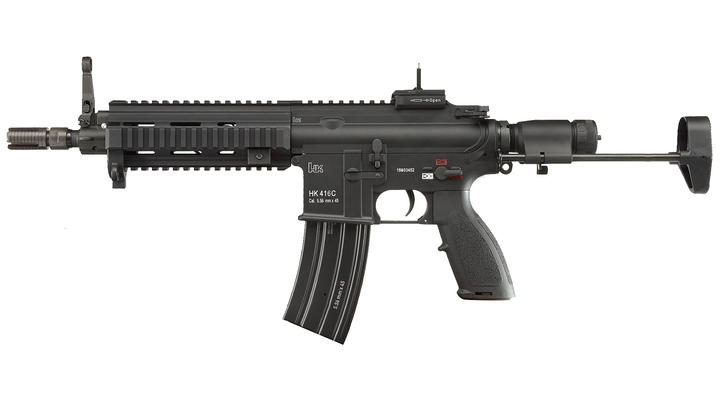 VFC Heckler & Koch HK416 C V2 Next Generation Mosfet Vollmetall S-AEG 6mm BB schwarz Bild 1