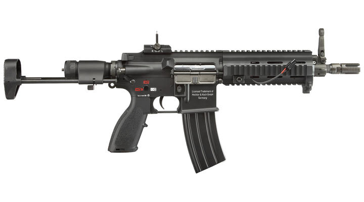 VFC Heckler & Koch HK416 C V2 Next Generation Mosfet Vollmetall S-AEG 6mm BB schwarz Bild 2