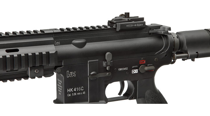 VFC Heckler & Koch HK416 C V2 Next Generation Mosfet Vollmetall S-AEG 6mm BB schwarz Bild 6