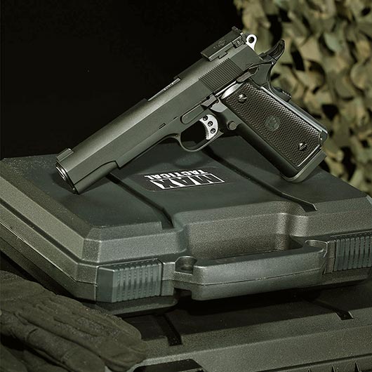 Wei-ETech M1911 Para Hi-Capa Vollmetall GBB 6mm BB schwarz Bild 1