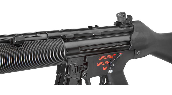 Wei-ETech WE5 SD1 Apache SMG Vollmetall GBB 6mm BB schwarz Bild 5