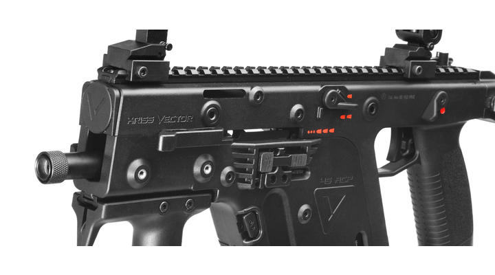 KWA KRISS Vector SMG Gas-Blow-Back 6mm BB schwarz Bild 5