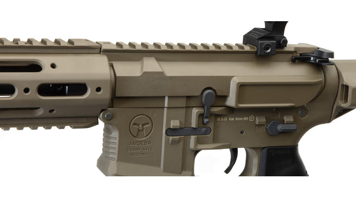 Ares Amoeba M4 AM-014 EFC-System Gen. 3 S-AEG 6mm BB Dark Earth Bild 5