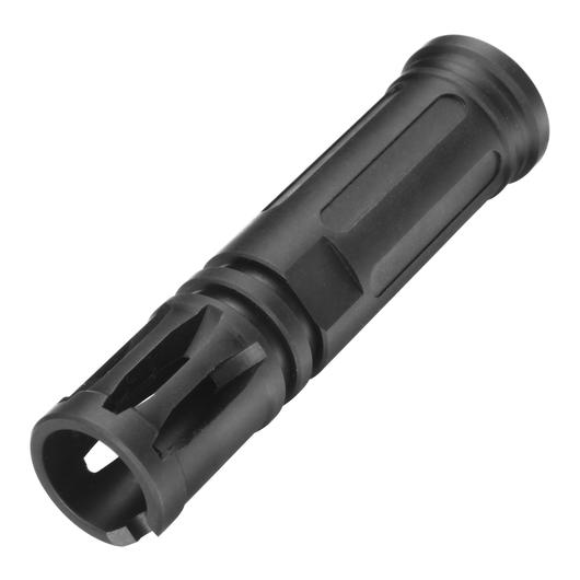 MadBull / Echo1 Stahl MK1 Large-Type Flash-Hider 14mm- schwarz