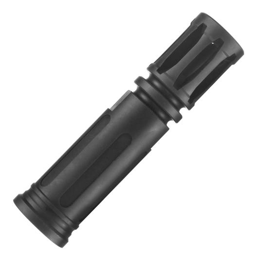 MadBull / Echo1 Stahl MK1 Large-Type Flash-Hider 14mm- schwarz Bild 2