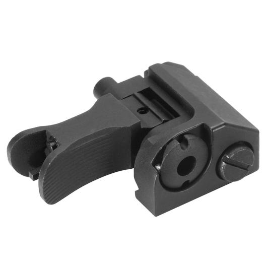 VFC T-Style M4 Flip-Up Front Sight f. 21mm Schienen schwarz Bild 3