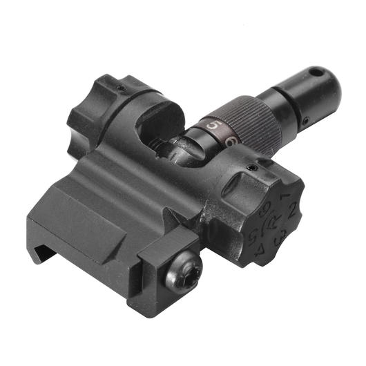 VFC MK16 Flip-Up Rear Sight f. 21mm Schienen schwarz Bild 2