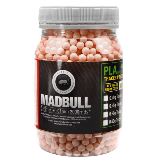 MadBull Killer Red Tracer BBs 0.20g 2.000er Container rot