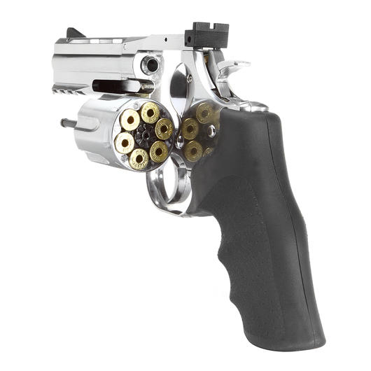 ASG Dan Wesson 715 4 Zoll Revolver Vollmetall CO2 6mm BB chrom Bild 4