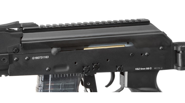 Versandrcklufer G&G RK74-T ETU-Mosfet Vollmetall S-AEG 6mm BB schwarz Bild 5