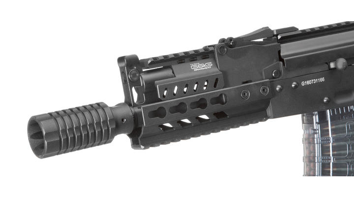 G&G RK74-CQB ETU-Mosfet Vollmetall S-AEG 6mm BB schwarz Bild 4