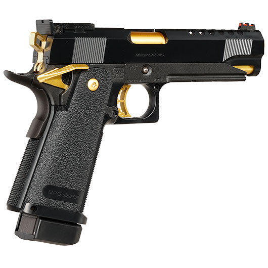 Tokyo Marui Hi-Capa 5.1 Gold Match Gas-Blow-Back 6mm BB schwarz Bild 4