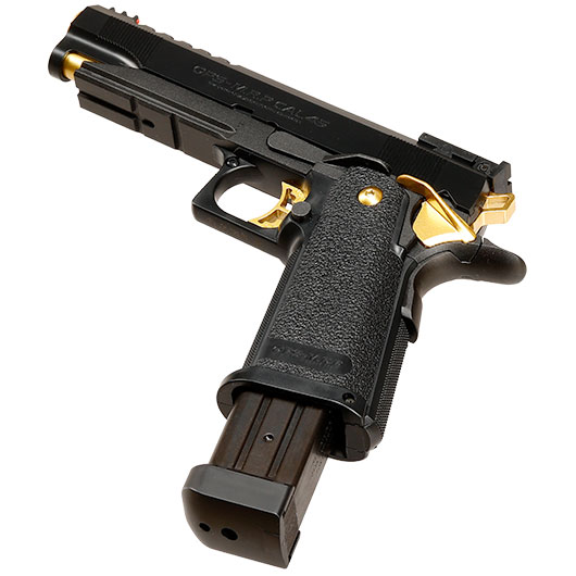 Tokyo Marui Hi-Capa 5.1 Gold Match Gas-Blow-Back 6mm BB schwarz Bild 5