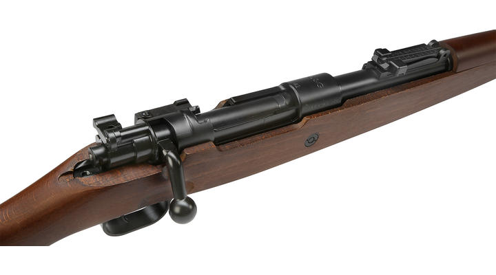 G&G Airsoft Karabiner 98K SE Gas Bolt-Action Gewehr mit Hlsenauswurf 6mm BB Echtholz-Version Bild 7