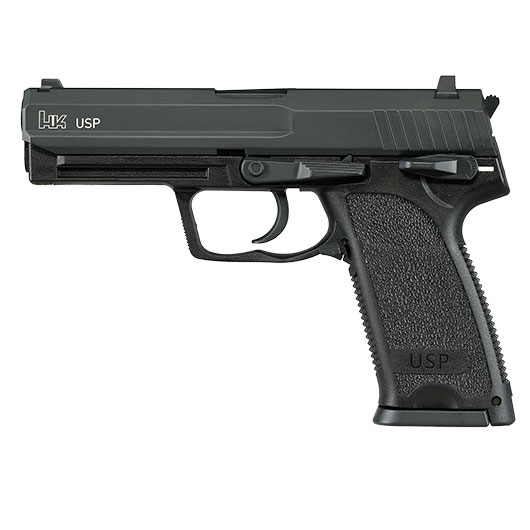 Heckler & Koch USP mit Metallschlitten CO2 BlowBack 6mm BB schwarz Bild 2