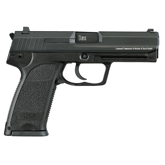 Heckler & Koch USP mit Metallschlitten CO2 BlowBack 6mm BB schwarz Bild 5