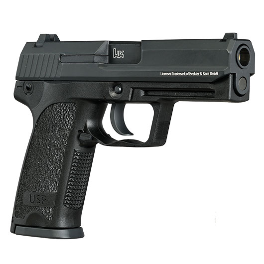 Heckler & Koch USP mit Metallschlitten CO2 BlowBack 6mm BB schwarz Bild 9