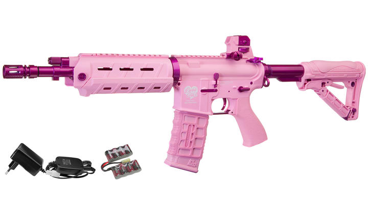 G&G GR4 Femme Fatale 26 BlowBack Komplettset AEG 6mm BB pink