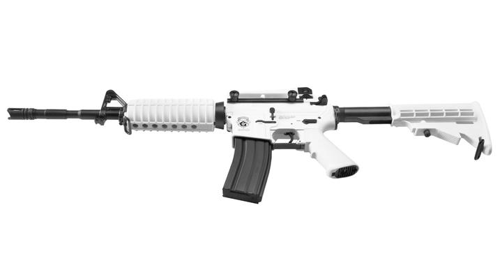 G&G Chione 16 BlowBack Komplettset AEG 6mm BB White Special Edition Bild 7