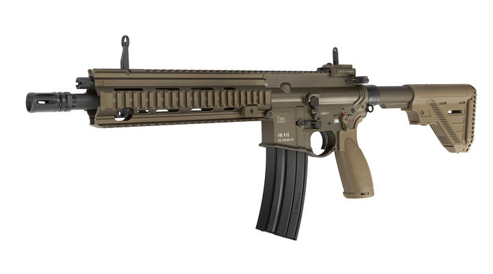 VFC Heckler & Koch HK416 A5 Vollmetall Gas-Blow-Back 6mm BB RAL 8000 grnbraun
