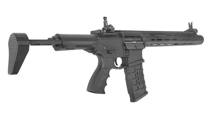 G&G GC16 PDW15 AR Vollmetall S-AEG 6mm BB schwarz Bild 3