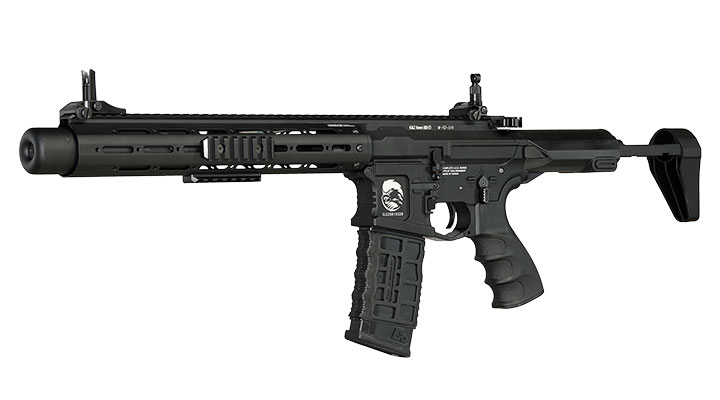 G&G GC16 PDW15 AR Vollmetall S-AEG 6mm BB schwarz