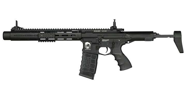G&G GC16 PDW15 AR Vollmetall S-AEG 6mm BB schwarz Bild 1
